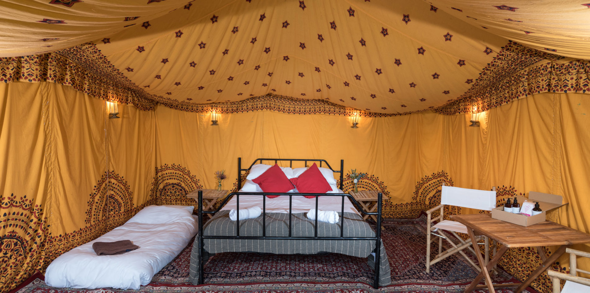 king bed with 1 extra - Bedouin Tent