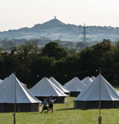 Luxury Camping at Glastonbury Festival Glamping