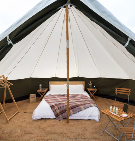 sleeping arrangements - deluxe bell