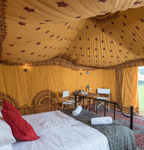 bedouin tent interior