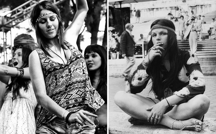 in vogue festival hippie